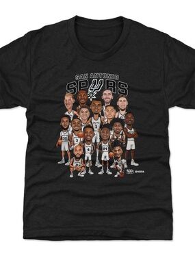 San Antonio Spurs Youth Small 500 LEVEL T-Shirt NWT